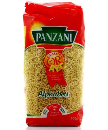  G n rique PANZANI - Panzani Alphabet Pasta 500g - 500g - Pack of 4 - Sold in Packs - Buy Online on GoSupps.com