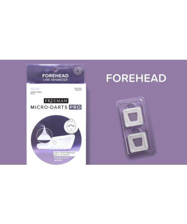 Freeman Beauty Micro-darts Pro Forehead Skincare Mask | Hyaluronic Acid & Peptides Anti-Wrinkle Patches - 6 Count - Buy Online on GoSupps.com