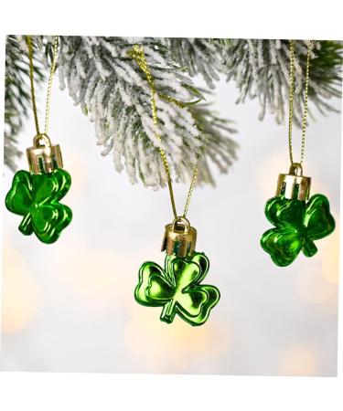 Zerodeko Shamrock Hanging Baubles 36pcs Pendant Four Leaf Ornaments Shamrock Pendants Charm Amulet - Buy Online on GoSupps.com