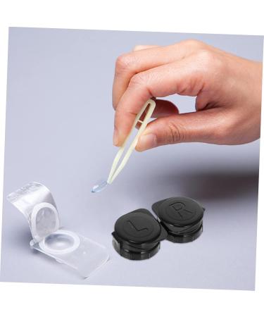 Lalafina 14th Double Glasses Case Tool Stand - Clear Mirror Film Contact Lens & Pencil Storage Container - Silent Vitamin Holder for Lentils - Buy Online on GoSupps.com
