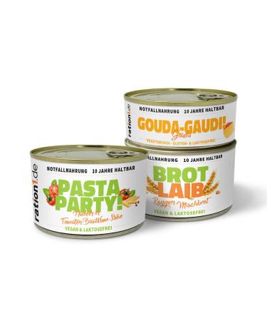Ration1 Long-Term EPA Pasta in Tomato-Basil Sauce | Vegan & Lactose-Free | Premium Daily Ration for International Shipping - Buy Online on GoSupps.com