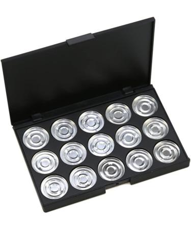 SKISUNO Empty Cosmetic 15 Travel Cosmetic Case Eyeshadow Case Empty Eyeshadow Palette Foundation Concealer Eye Shadow Box - Buy Online on GoSupps.com