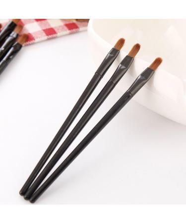 ISKYBOB 50 Pieces Black Disposable Lip Brushes Lipstick Gloss Wands Applicator Cosmetic Tools - Buy Online on GoSupps.com