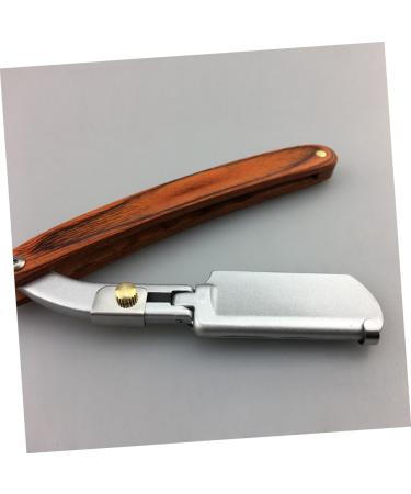 Magiclulu Sustainable 2nd Hand Razor - Eco-Friendly Metal Razor for Men | Manual Straight Blade Beard Grooming - Buy Online on GoSupps.com