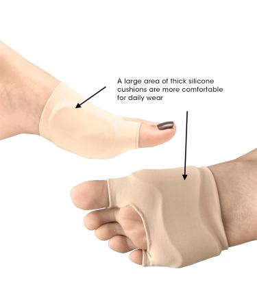 2-Piece Hallux Valgus Bunion Corrector - Relief for Pain Hammer Toe & Toe Separator - Buy Online on GoSupps.com