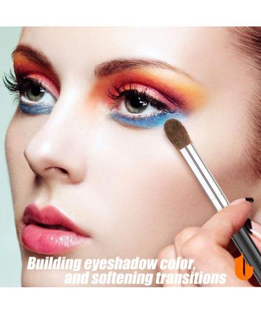 Urbanstrive Professional Eyeshadow Brush Set - 3pcs Soft Synthetic Blending Kit for Eyes - Long Lasting, Flawless Makeup Application - Silver - Buy Online on GoSupps.com