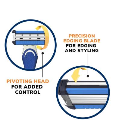 BIC EasyRinse Men's Disposable Razors - 4 Blades, 2 Count Pack for Smoother Shave with Less Irritation - Buy Online on GoSupps.com