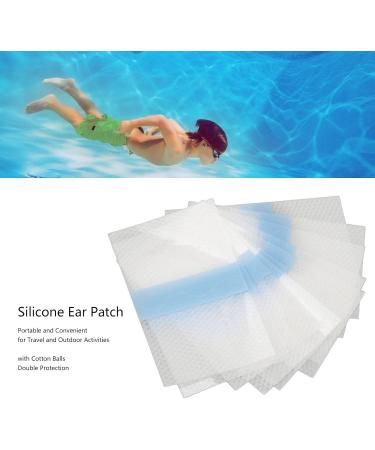 TITA-DONG 30pcs Silicone Ear Patch, Shower Ear Sticker, Adhesive Transparent PU Film Waterproof Ear Stickers for Adults Children, Easy to Remove Ear Protector for All Skin Types - Buy Online on GoSupps.com