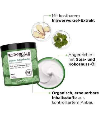 L'Or al Paris Botanicals Fresh Care Koriander Masker 200 ml - Buy Online on GoSupps.com