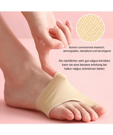 Hallux Valgus Correction Kit - Bunion Corrector & Toe Splints with Silicone Dampers - Pain Relief & Comfort - International Shipping - Buy Online on GoSupps.com
