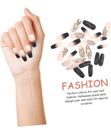 FRCOLOR 4 Sets Halloween Fake Nails Fake Nails Kit Manicure False Nail Nails Nails Nail Art Decoration Nail Decorations for Nail Art Manicure Supply Manicures Charm Abs - Buy Online on GoSupps.com