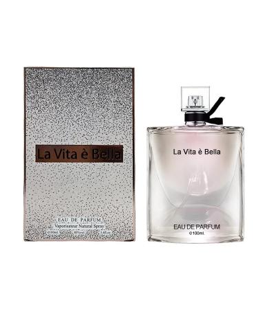Women Perfume La Vita e Bella Eau de Parfum Natural Spray Elegant Scent Fragrance for all Skin Types 3.3 Fluid Ounce La Vita e Bella 3.4 Fl Oz (Pack of 3) - Buy Online on GoSupps.com