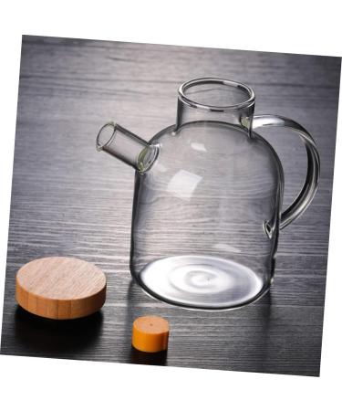 MAGICLULU Glass Container with Lid Oil Storage Can Grease Container Glass Terrarium with Lid Olive Oil Bottle Dispenser Glass Containers with Lids Oil Dispenser High Borosilicate Ceramics medium As Shown - Buy Online on GoSupps.com