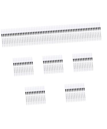 Healvian 120 Pcs Eyeliner Pencil White Eyeliner White Eye Liner Pencial Coloured Eyeliner Liquid Wooden Pole