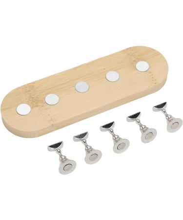 Kuuleyn Nail Display Stand Magnetic Practice Nail Stand Set DIY Log Press On Fixation Magnetic Fake Nail Holder for Beginner Manicure - Buy Online on GoSupps.com