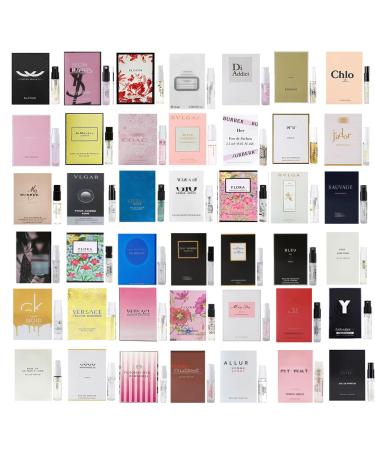 Women s Designer Fragrance High End Popular Perfume Sampler Set (12 Random Samples)