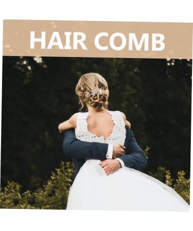TOVINANNA Hair Comb Fairy Jewelry for Women Wedding Hair Clip Aesthetic Hair Accessories Hanfu Hair Accessories Bride Hair Accessories Flower Hair Accessories Hair Styling Accessories - Buy Online on GoSupps.com