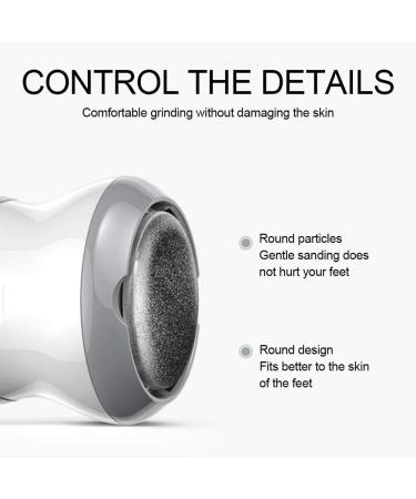 Foot Dead Skin Remover Electric Foot Grinder Exfoliating Foot Callus Dead Skin Remover Pedicure Tools Foot Care - Buy Online on GoSupps.com