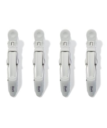 Shark HD100SAHCA Beauty Non-slip Alligator-style Accessory Clips 4.72 Inch (Pack of 4) Stone