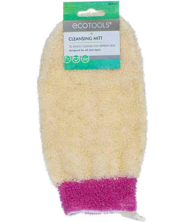 ecoTools Ramie Bath Mitt - Assorted Colors | Eco-Friendly Exfoliating Mitt - Buy Online on GoSupps.com