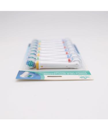 Anjocare 16 Pack Replacement Brush Heads for Oral-B | Compatible with Braun Per1000/3000/7000 | Rechargeable Toothbrush Heads - Buy Online on GoSupps.com
