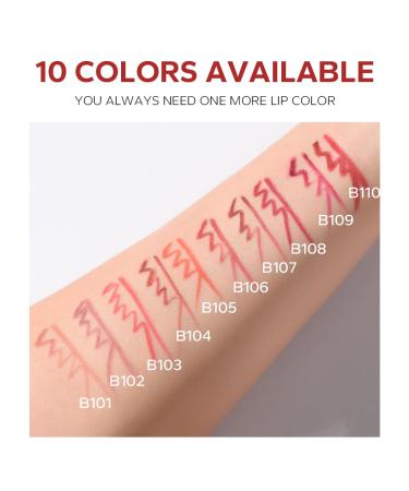 Ultra Fine Waterproof Lip Liner - Long-Lasting Matte Pigmented Pencils in Assorted Colors | Non-Stick & Fade-Resistant | Perfect for Natural Lip Makeup - Buy Online on GoSupps.com