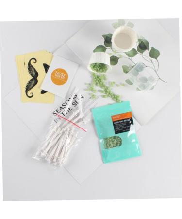 Beavorty Nasal Hair Removal Wax Set - Wax Applicator Sticks & Nose Strips for Smooth Hair Removal - Buy Online on GoSupps.com
