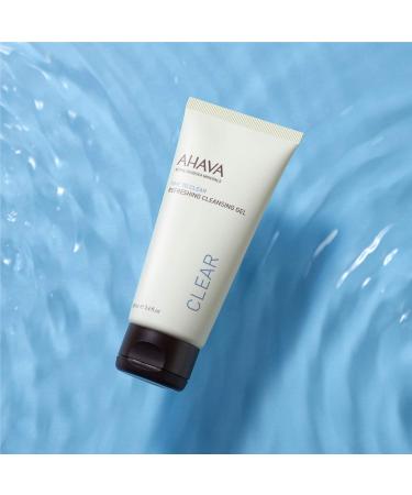 AHAVA Refreshing Cleansing Gel 3.4 Fl Oz - Gentle Face Wash for Refreshed Skin - Buy Online on GoSupps.com