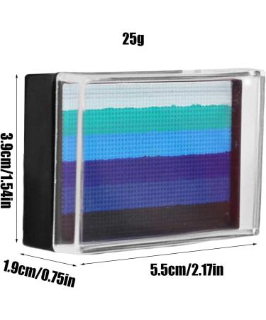  G n rique Face Paint Palette Face Paints Kit Watercolour Makeup with 6 Colours Lightweight 50 g for Carnival Wedding Halloween Christmas Concert Cosplay Festival Birthday Adults - Buy Online on GoSupps.com