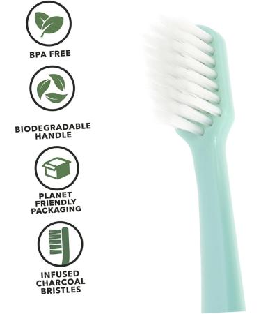 Minkissy Soft Portable Toothbrush Set - 10 Ergonomic Travel Toothbrushes for Adults | Lightweight & Disposable Household Dental Care Products - Buy Online on GoSupps.com