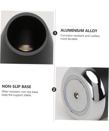 Minkissy Men's Razor Holder - Stylish Metal Clips for Face & Toothbrush | 2-Piece Set for International Shipping - Buy Online on GoSupps.com