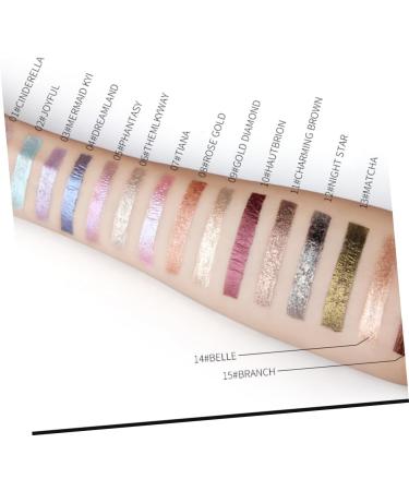 TOVINANNA 3 Pcs Glow Eye Powder Liquid Eyeliner Pearlescent Eyeshadow Glitter Eyeshadow Matte Liquid Eyeshadow - Buy Online on GoSupps.com