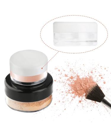 Accmor 25-Piece Acrylic Containers with Lids - Cosmetic Jars in 3/5/10/15/20 Gram Sizes - Includes 5 Mini Spatulas - Clear Gift Set - Buy Online on GoSupps.com