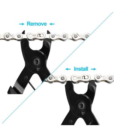 AKRAF Bike Link Plier + Chain Breaker Tool + Chain Checker + 3 Pairs Missing Links | Bike Opener Closer Plier Chain Cutter Wear Indicator Tool - Buy Online on GoSupps.com