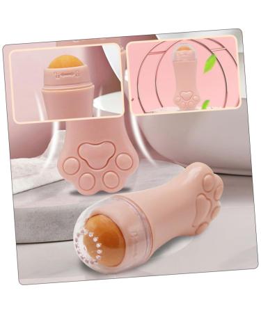 Volcanic Stone Oil-Absorbing Ball - Makeup Oil Roller & Skin Care Tool | Cat Paw Pink 7.5x3cm - Buy Online on GoSupps.com