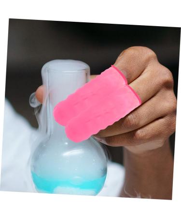 Buy SOLUSTRE 200pcs Finger Cots - Pink Finger Protectors & Fingertip Sleeves for Household Use | Durable Protection for Your Fingers - Buy Online on GoSupps.com