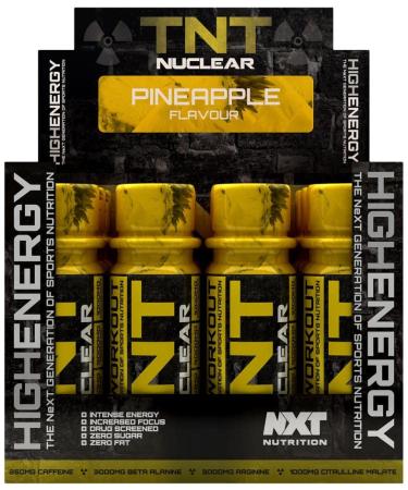 NXT Nutrition NXT Nutrition TNT Nuclear Shots Pre-Workout Drink 12 x 60 ml | All Flavors | Pineapple
