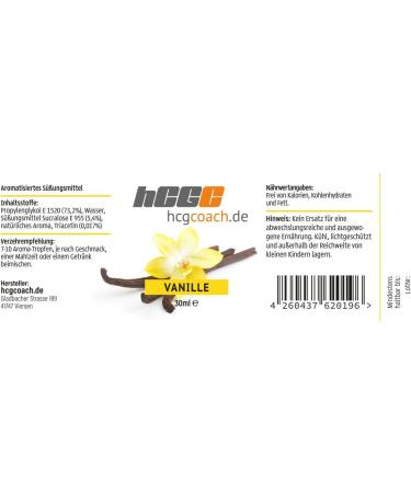 Buy Vanilla Aroma Drops | FlavDrops for Sweetening & Flavoring - 30 ml - International Shipping Available - Buy Online on GoSupps.com