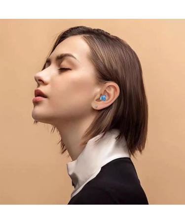 Creative Radish Shape Foam Earplugs - Noise Cancelling 38dB SNR 31dB NRR - 3 Pairs for Sleeping Travel Shooting & Working - Blue-C One Size - Buy Online on GoSupps.com