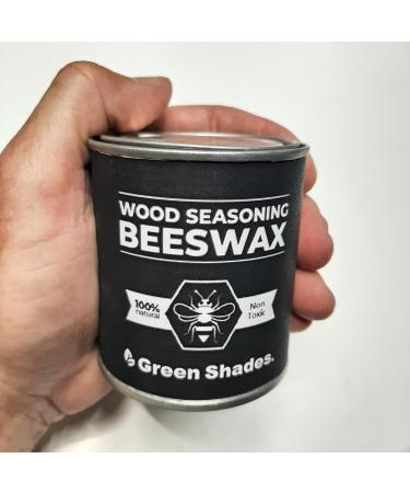 Wood Seasoning Beeswax 8.5 oz - Natural Cleaner & Polish for Furniture Doors Tables & Cabinets - Restore Wood's Beauty - Buy Online on GoSupps.com