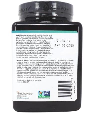 You Theory Ashwagandha Capsules | Ashwagandha Blend Featuring KSM-66 | 1000 mg of Ashwagandha Blend Per Serving | Vegan & Plant-Based (60 Veggie Capsules) - Buy Online on GoSupps.com