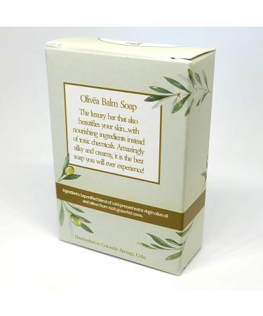 Vintage Tradition Premium Unscented Olive Oil Balm Soap | All-Natural Luxury Bar Skincare for All Skin Types - Shop Internationally - Buy Online on GoSupps.com