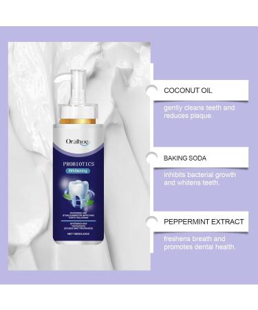 Oral Care Toothpaste Gentle Cleaning Yellow Teeth Stains Odor Freshening Toothpaste - Buy Online on GoSupps.com