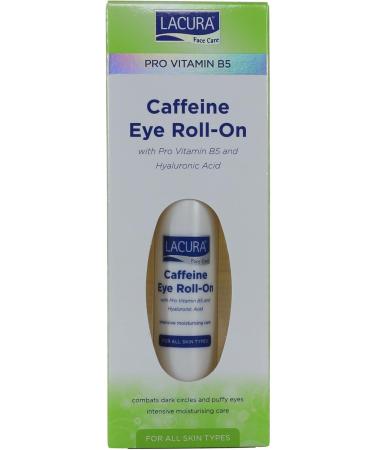  Lacura LACURA Face Care Caffeine Eye Roll-On with provitamin B5 and hyaluronic acid 15 ml - Buy Online on GoSupps.com
