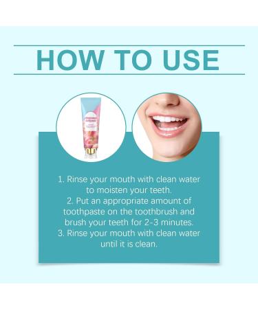 homomdy Niacinamide Whitening Toothpaste Niacinamide Intensive Whitening Toothpaste Stain Removal and Enamel Repair Freshens Breath with Mint and Peach Scent Brightens Teeth Fluoride Free 2 pcs - Buy Online on GoSupps.com