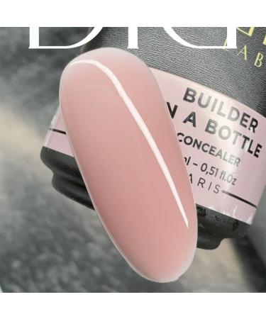 Didier Lab - Premium Nail Builder Gel in a Bottle Concealer - Strengthens Natural Nails - LED UV Builder Gel for Nails - Hard Gel Nail Builder for Nail Repair - Nail Gel Extension 15ml 15 ml (Pack of 1) BIAB Concealer - Buy Online on GoSupps.com