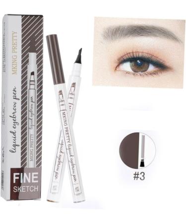 FRCOLOR 8 Pcs Waterproof Eyebrow Pen Waterproof Brow Pencil Eyebrow Pencil Eyebrow Trimming Makeup Miss 1 count (Pack of 1) As Shownx2pcs - Buy Online on GoSupps.com