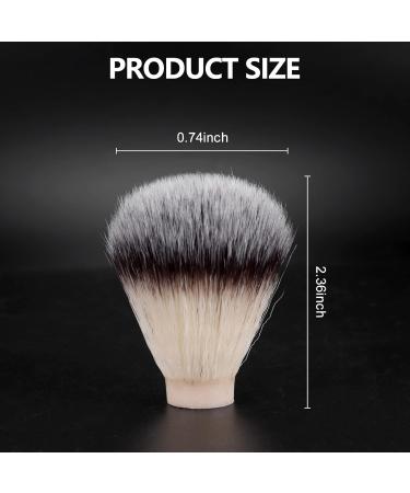 SOFORFREEM 2 Pack Nylon Shaving Brush for Men - Premium Beard Cleaning Tool - Perfect for a Smooth Shave - Buy Online on GoSupps.com