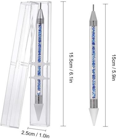 BANGSUN Rhinestone Picker Dotting Pen - Double Ended Nail Art Tool for Beads & Dotting - 1 Piece - Buy Online on GoSupps.com