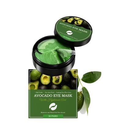 Masque Hydratant for Les Yeux Att nue Les Cernes Minimise Les Ridules et Hydrate en Profondeur le Contour D licat Des Yeux(3pcs)